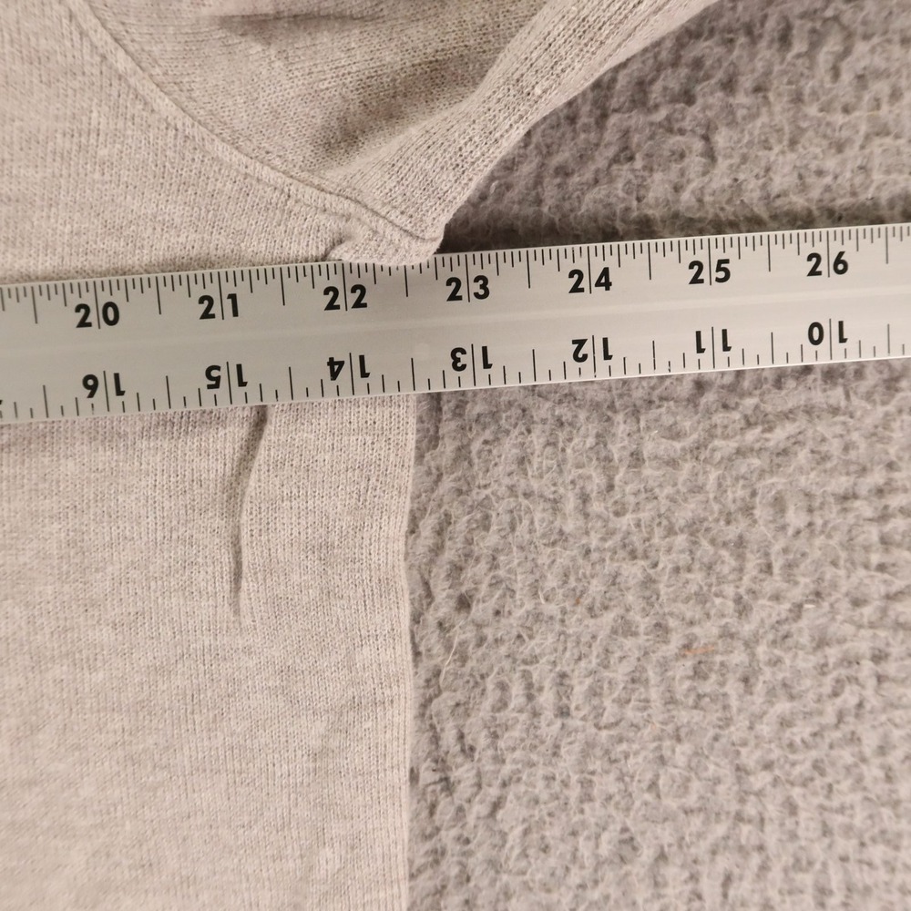 Mack Weldon Sweatshirt Mens XL Gray Beige Solid Cotton Crewneck - Picture 9 of 10